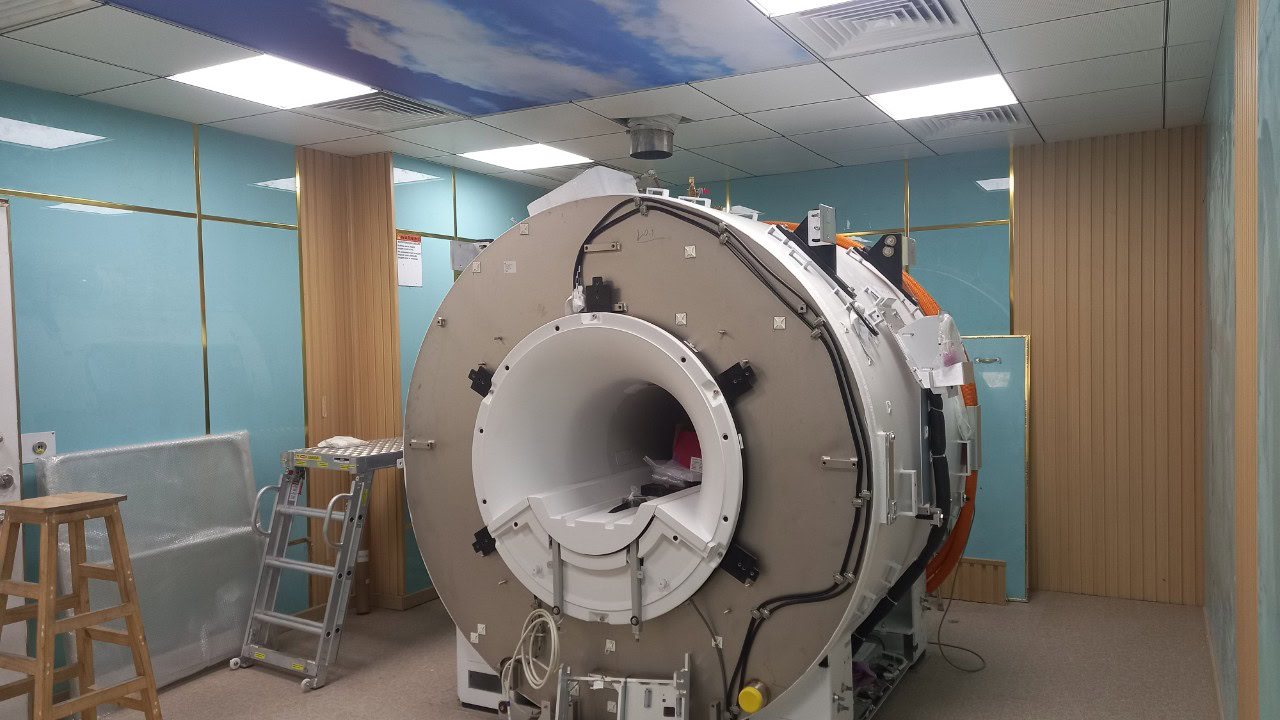Lắp máy MRI vào lồng RF – vận hành ổn định